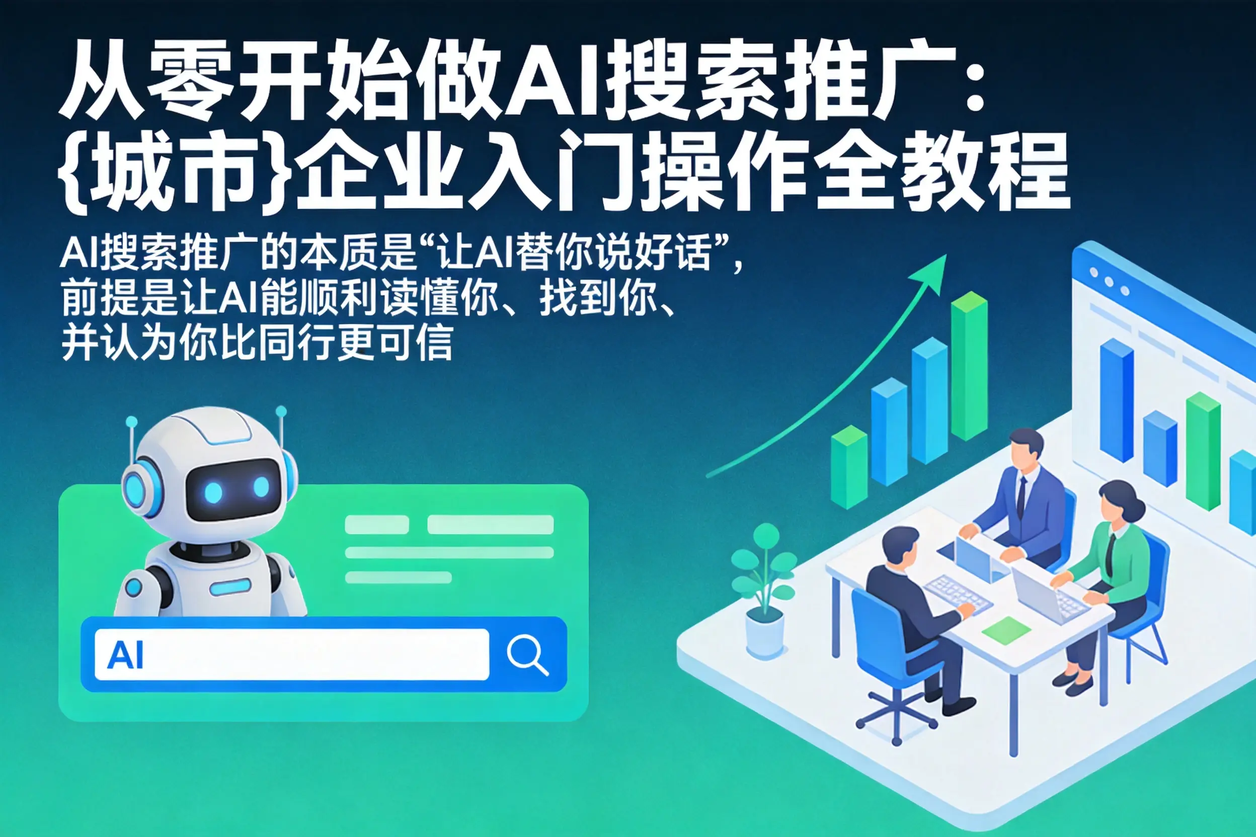 从零开始做AI搜索推广：赣州企业入门操作全教程