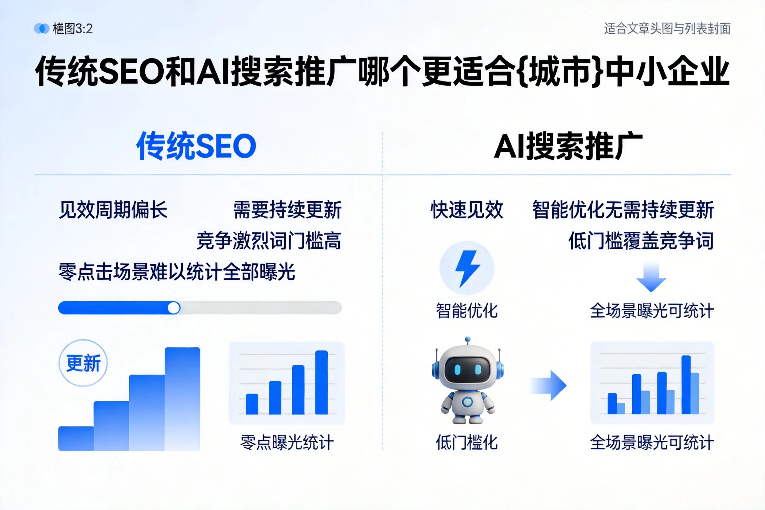 传统SEO和AI搜索推广哪个更适合赣州中小企业