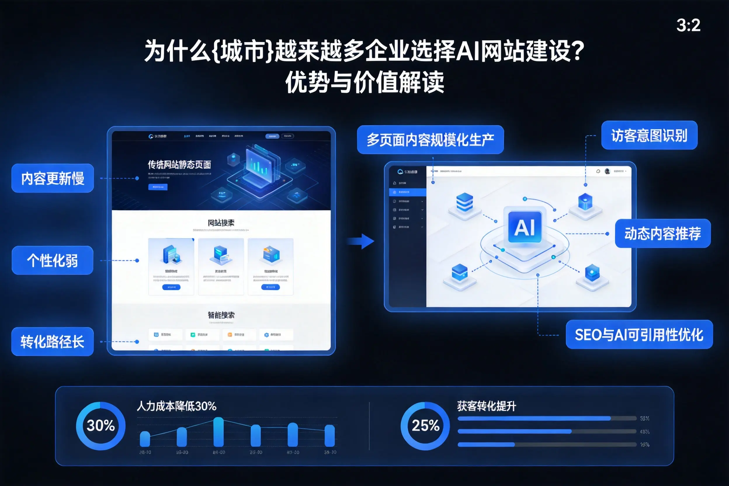 为什么赣州越来越多企业选择AI网站建设？优势与价值解读