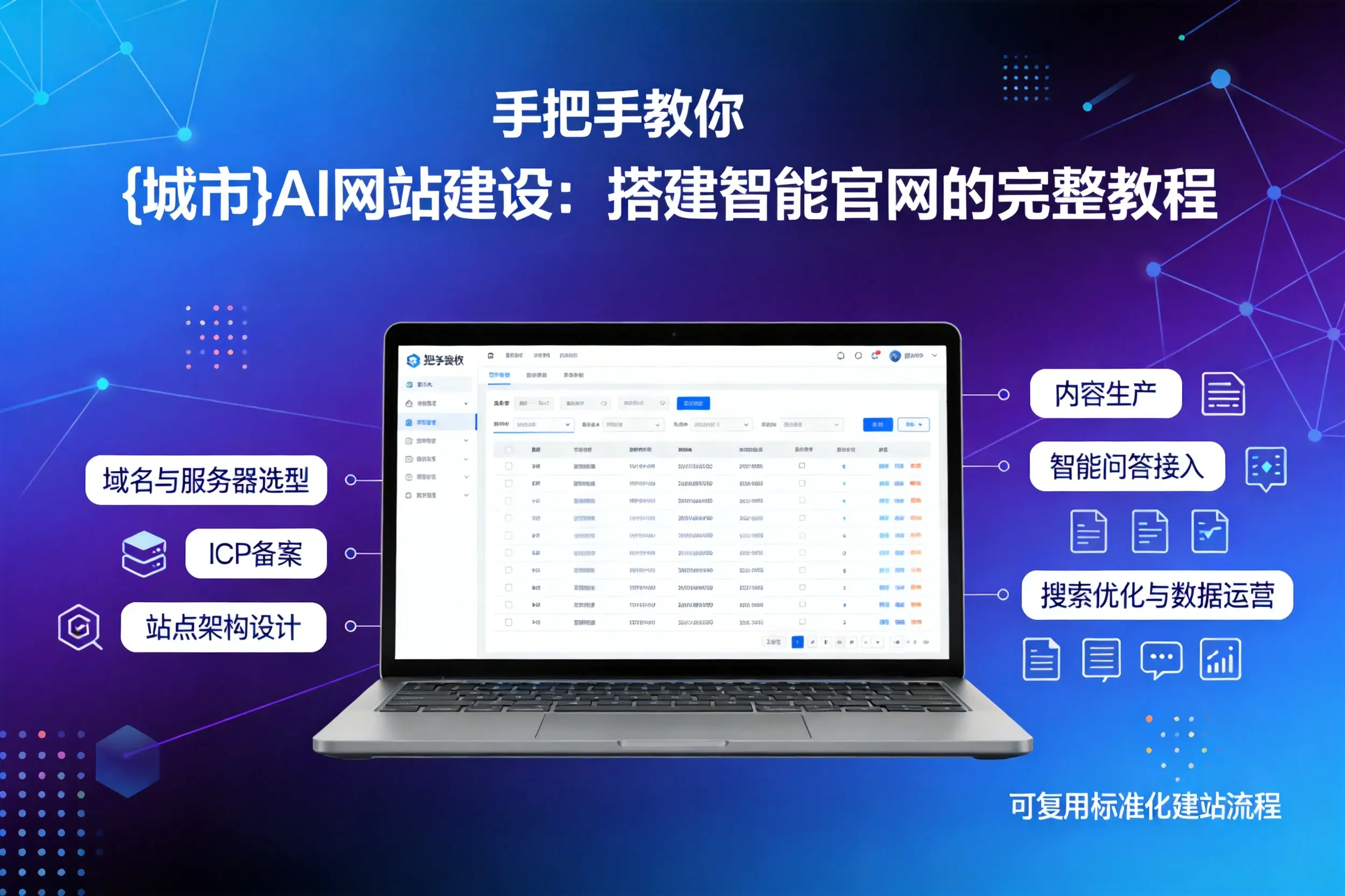 手把手教你赣州AI网站建设：搭建智能官网的完整教程