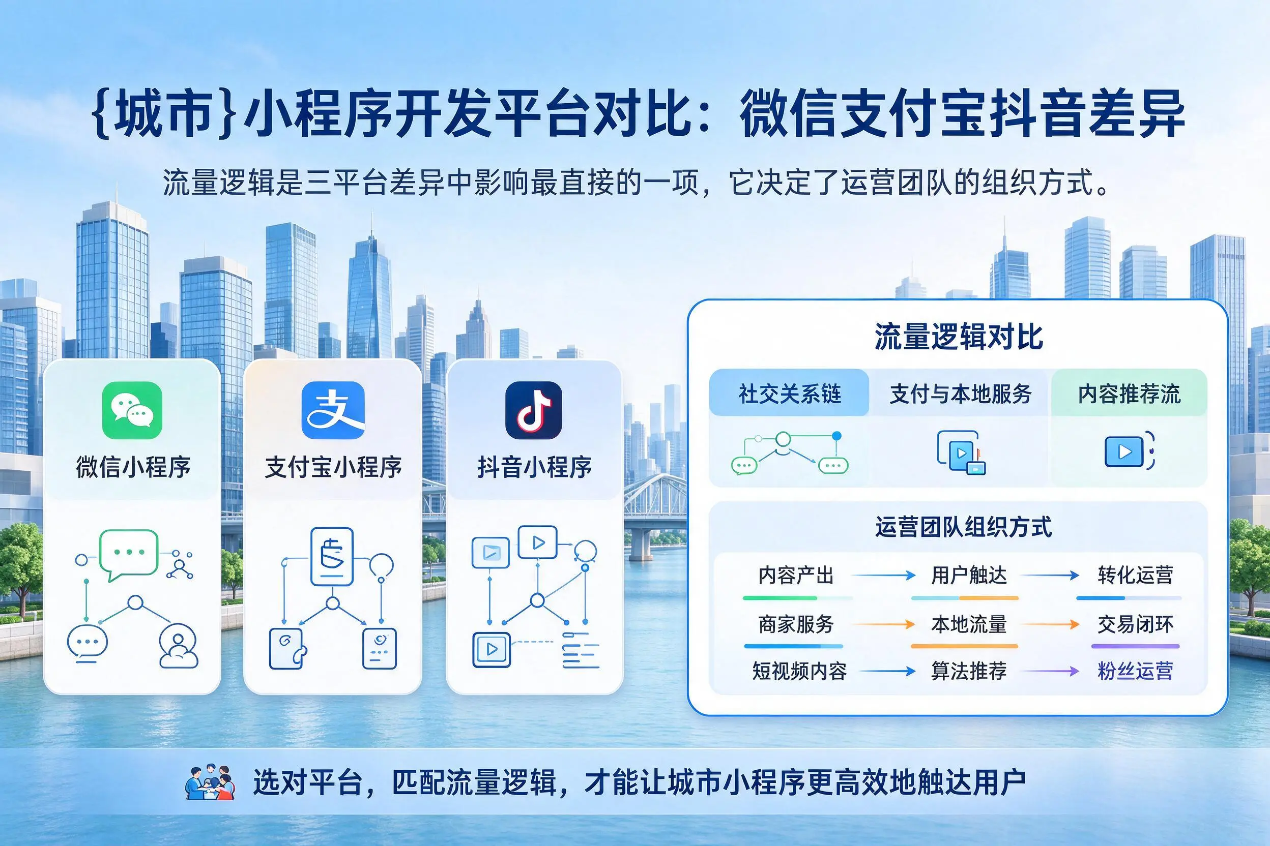 赣州小程序开发平台对比：微信支付宝抖音差异