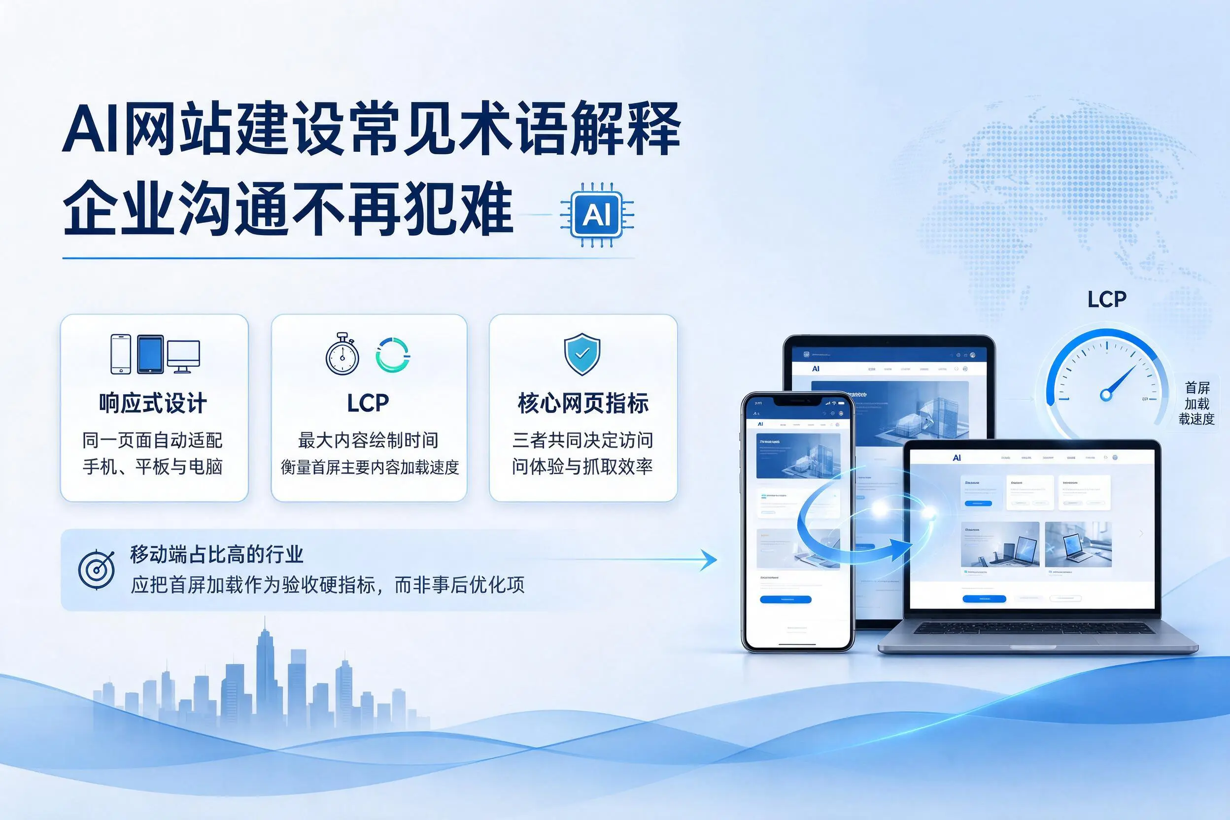 AI网站建设常见术语解释,赣州企业沟通不再犯难